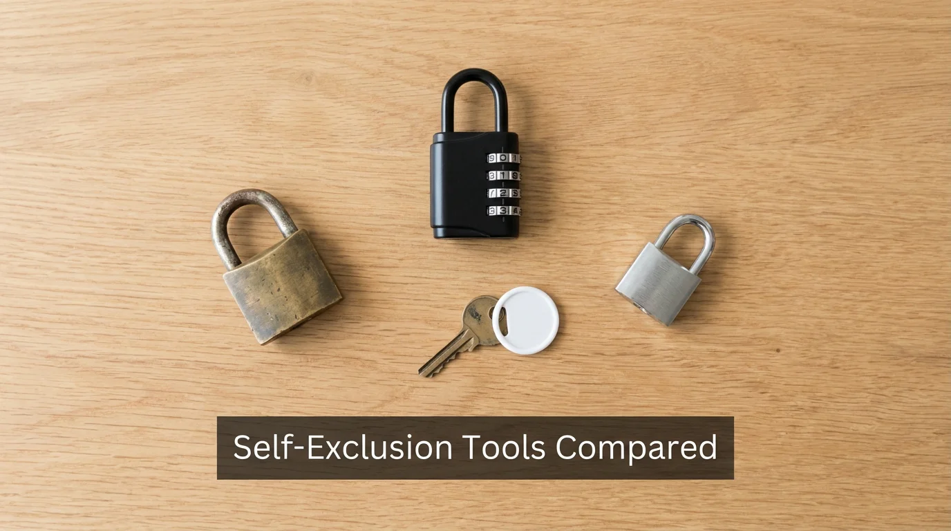 GamStop vs Gamban vs SENSE — UK self-exclusion tools compared
